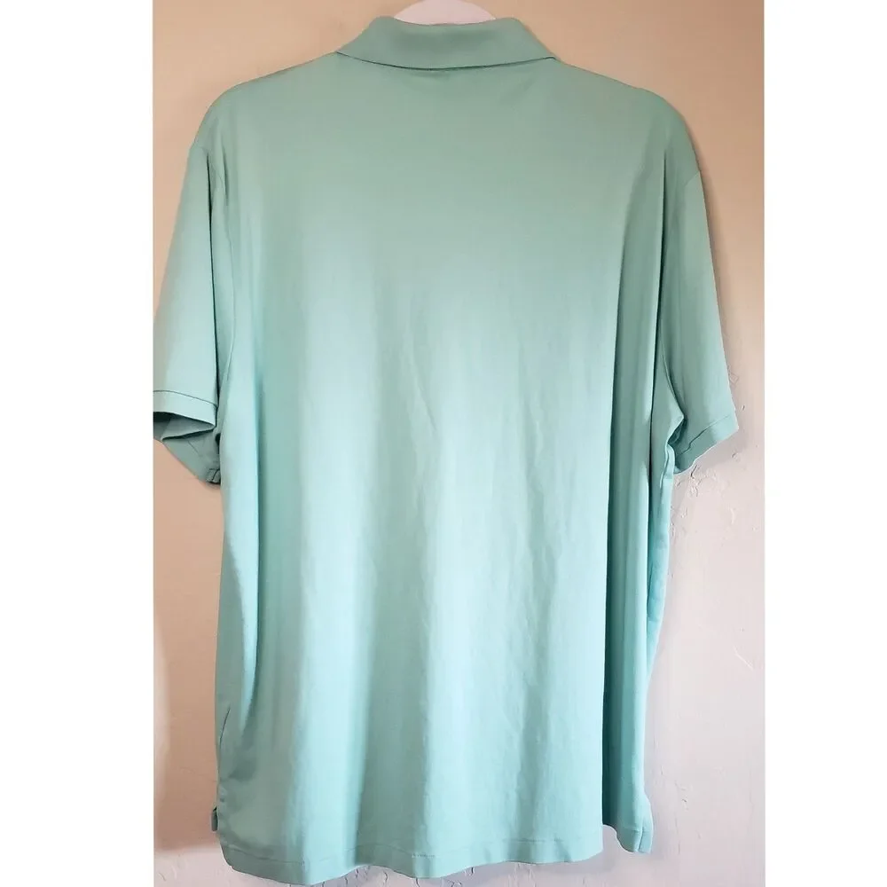 Polo Ralph Lauren Shirt Mens Green Polo Classic Fit XL Ivy League Golf Classic